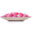 Coussin décoratif en velours de soie rose Luxury