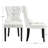 PU Leather Dining Chairs with Pull Ring-443848406