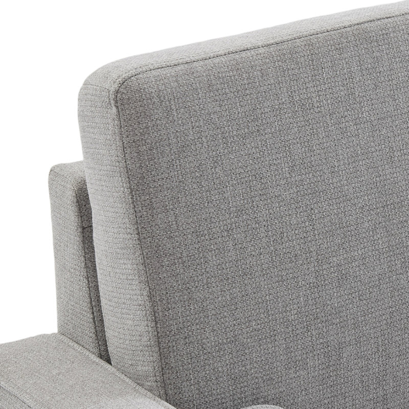Mid-Century Single Armchair, Grey