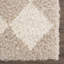 Tapis beige à motif géométrique contemporain Axlan Diiamond-227164495