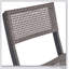 Ensemble de 2 chaises HILLSIDE BISTRO, en bois d'acacia durable, de conception pliable pour un rangement facile et un confort extérieur