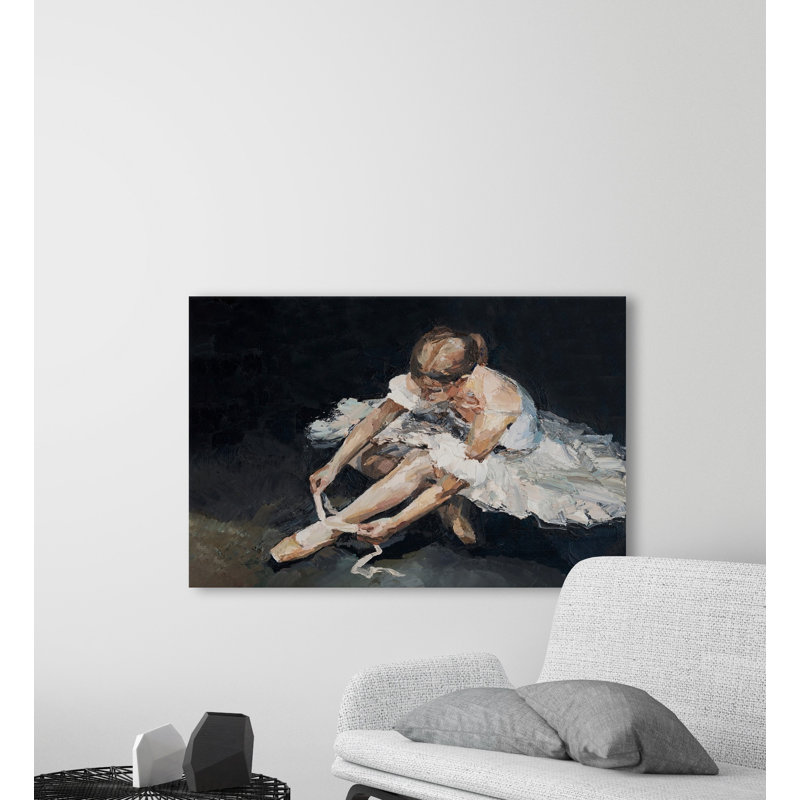 Now Or Never by Marmont Hill - Wrapped Canvas Painting, 20cm H x 30cm W x 3.81cm D