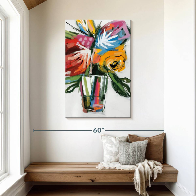 Avery - fleurs de novembre V, H 45 po x l 30 po