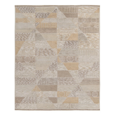 Scandinavian Wool Geometric Area Rug