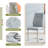 7-Piece Glass Top Dining Table Sets-852886370-852886372