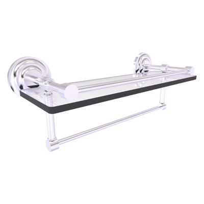 Leamore Bracket Shelf with Towel Bar