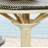 Hitchcock Round Outdoor Bistro Table , 27.5'' in. W 27.5'' in. D