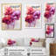 «Blossoming Magenta Bliss», encre aquarelle-1703464220-1703464221