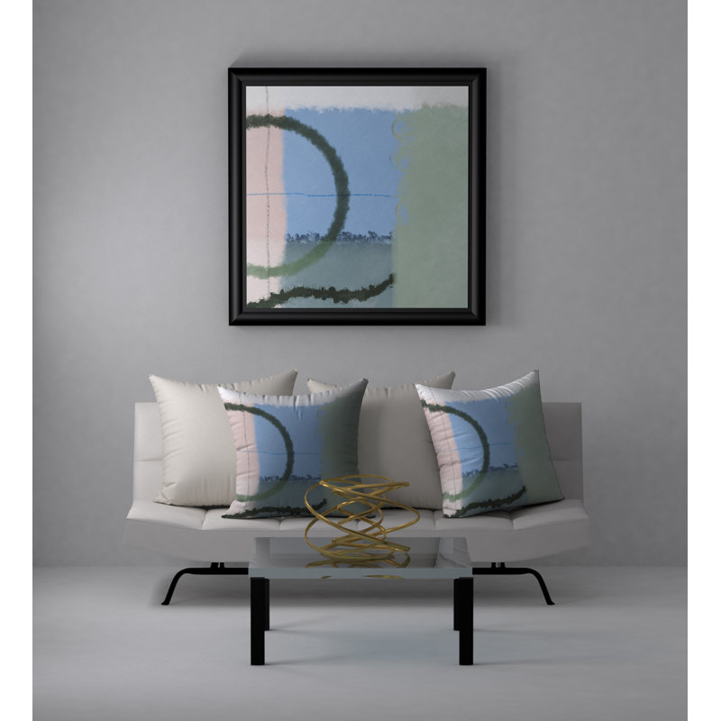 Housse de coussin décorative carrée swell, 18" x 18"