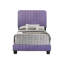 Contemporary Twin Bed In Vibrant