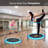 SereneLife Round Fitness Trampoline with Handlebar