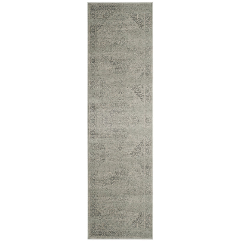 Tapis oriental performance rétro Mancia, Tapis de couloir 2 pi 2 po x 8 pi