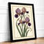 Iris Cluster Botanical - Framed Print-1121257078-1121257077