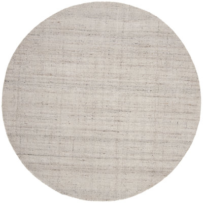 Mcentee Handmade Tufted Light Gray Area Rug