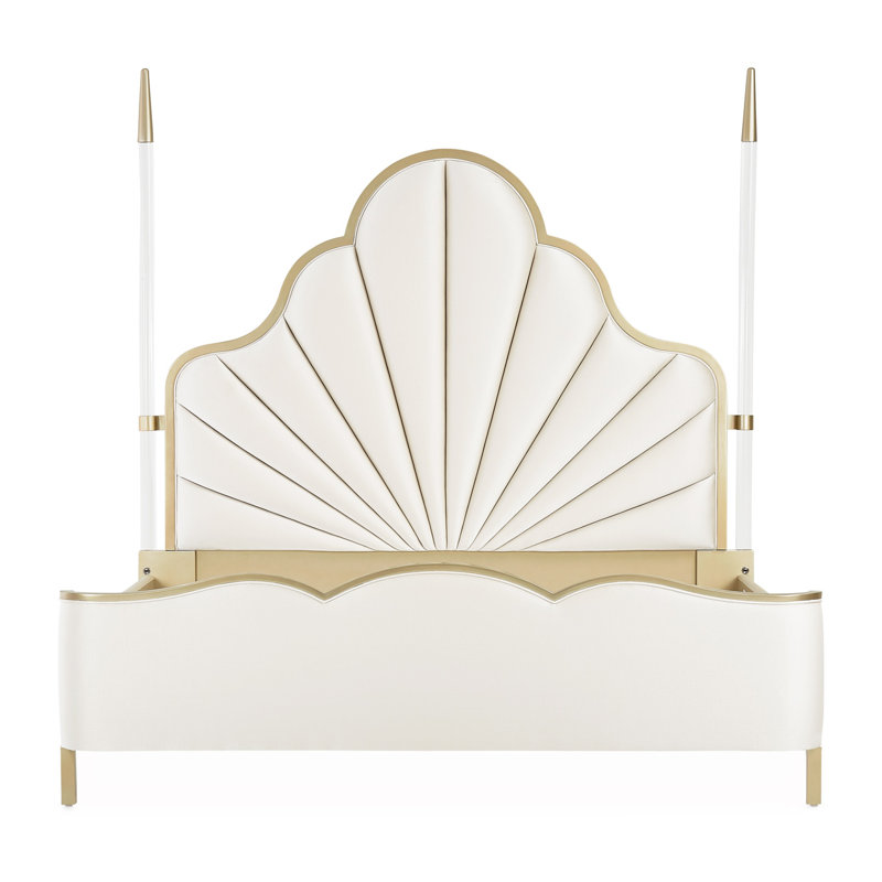 Malibu Crest Upholstered Standard 6 Piece Bedroom Set, California King