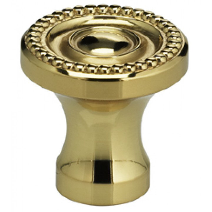 Classic & Modern Mushroom Knob, 1.5" H x 1.5" W x 1.5" D, Polished Chrome