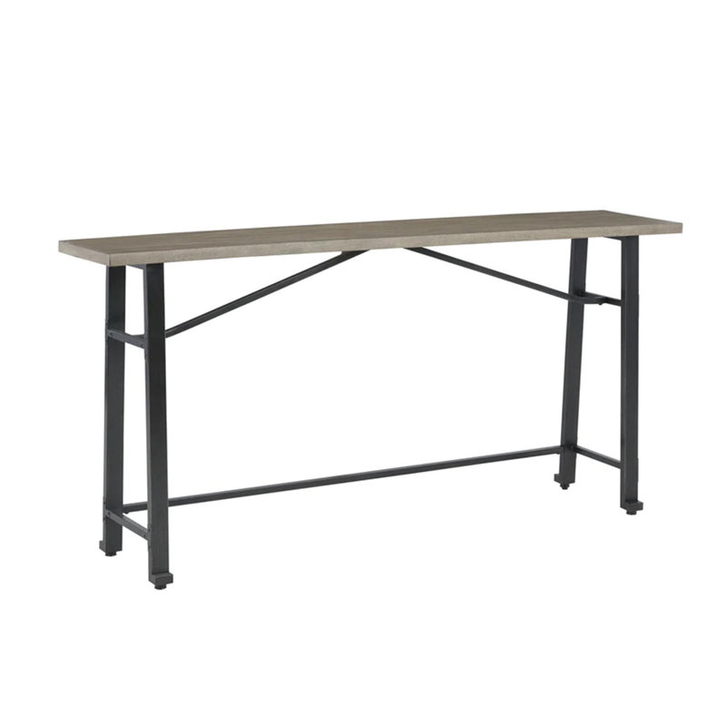 Xin 72'' Console Table, Brown