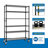 Maxden 46'' W Height Adjustable Shelving Unit with Wheels-453324934