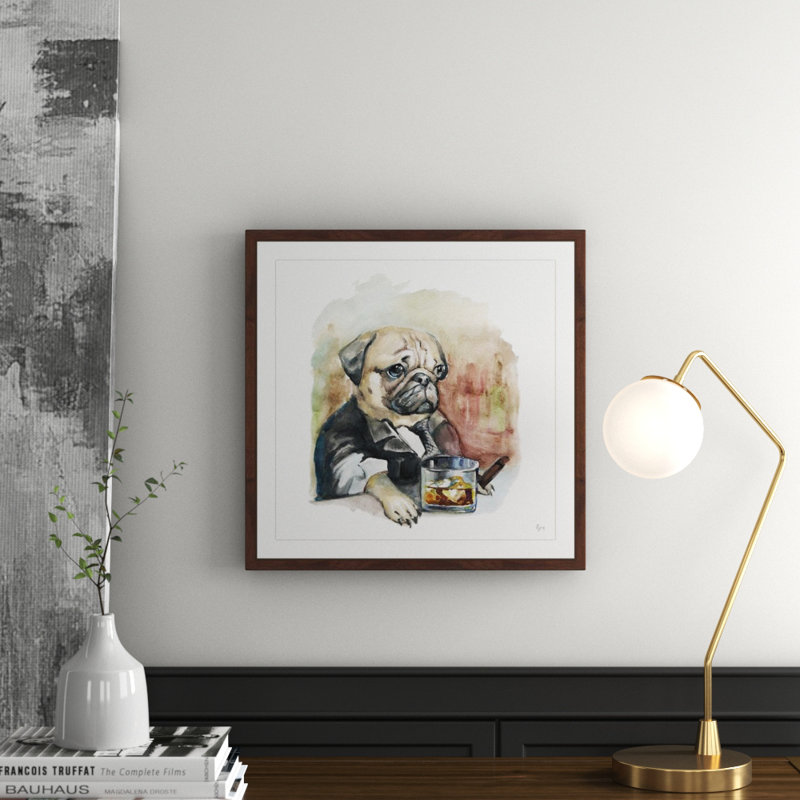Eyre Tarney - Single Picture Frame Painting, 51cm H x 51cm W x 3.81cm D