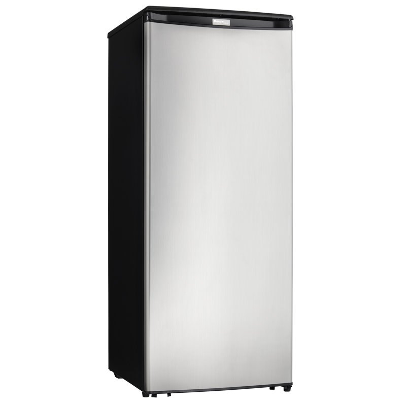 Designer 8.5 Cubic Feet Upright Freezer with Adjustable Temperature Controls