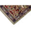High-Quality Hand-Knotted Green And Navy Area Rug