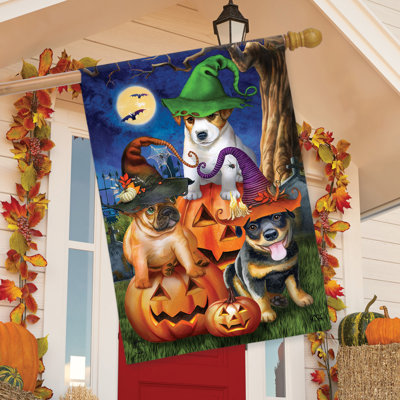 Drapeau de la maison Spooky Pups