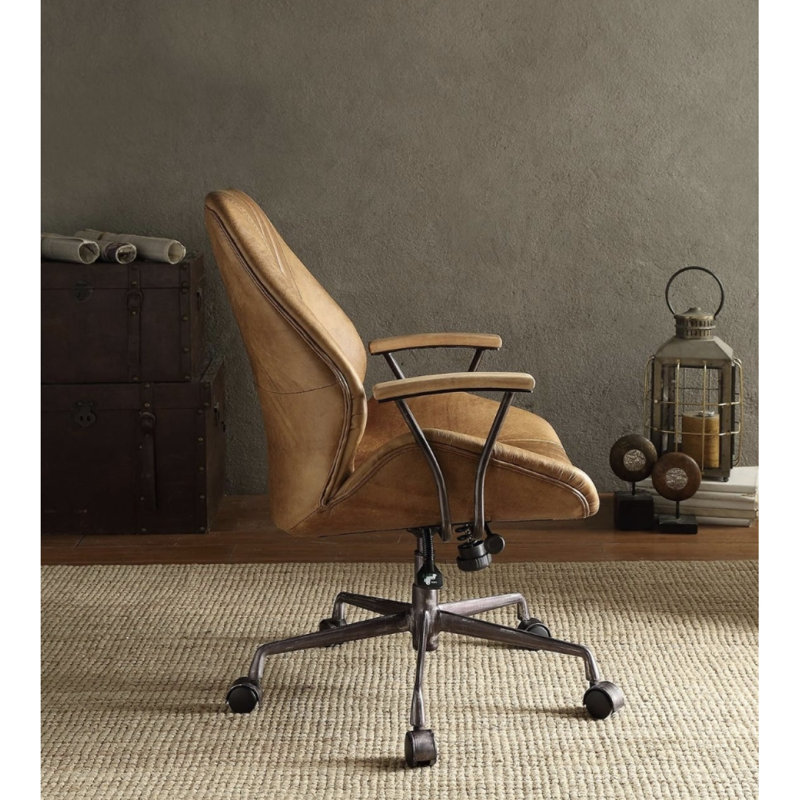 Chaise de bureau en cuir de qualité supérieure pour une efficacité et un confort de travail améliorés