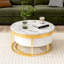 Table basse gigogne moderne avec tiroirs Modern