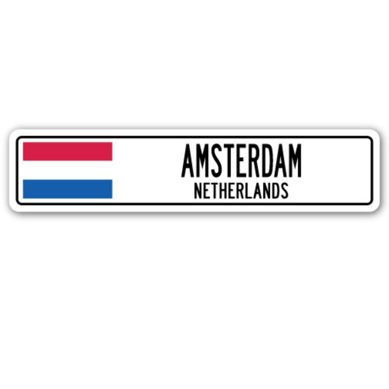 Enseigne de rue Amsterdam Netherlands