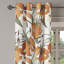 Red Barrel Studio®, motif de lys avec œillets, floraison, saumon foncé, vert paon-832836319