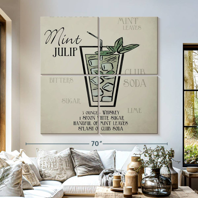 Yip à la menthe Yarlin, H 57 po x l 57 po