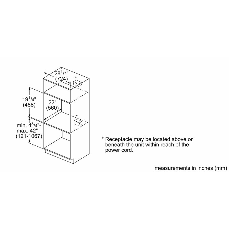 800 Series 30" Convection Electric Single Wall Oven, Stainless Steel