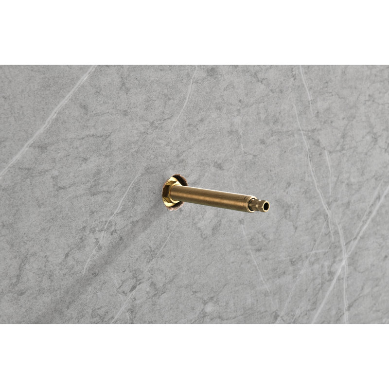 Robinet extra haut débit pour douche de 3/4 po - Fabrication en laiton, poignée ajustable efficace