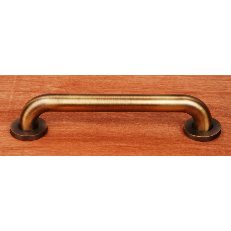 Barre d'appui à base unie, Antique English, l 18 po