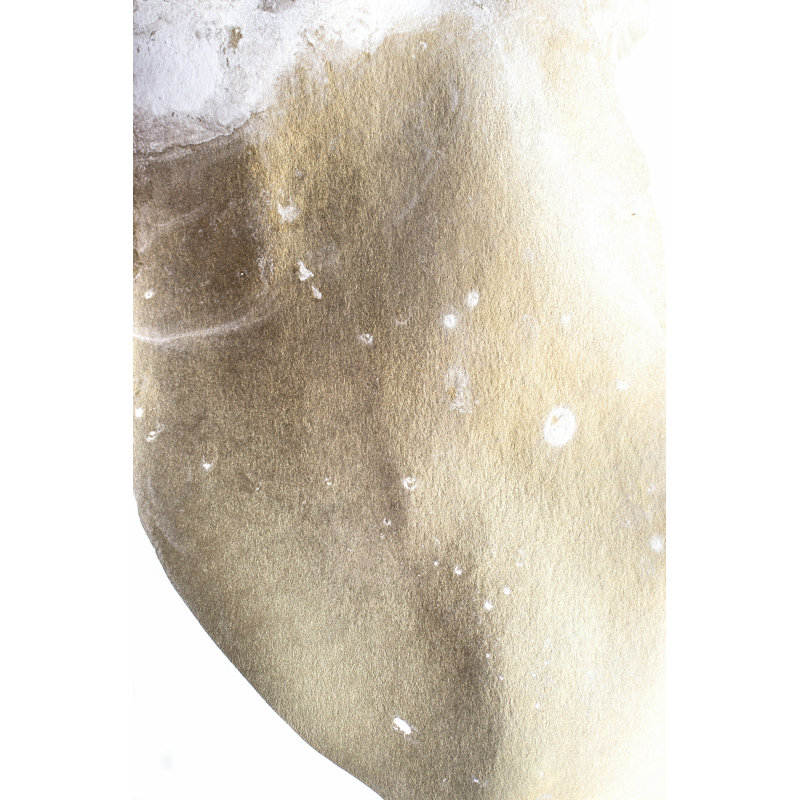 Gold Fusion III 1 Piece Wrapped Canvas Wall Art, 30cm H x 20cm W