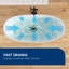 Baignoire de trempage profonde 67 po