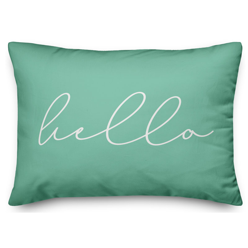  Housse et insert de coussin d'extérieur Hello Thin, Vert menthe