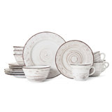Pfaltzgraff Trellis 16-Piece Stoneware Dinnerware Set, Service for 4