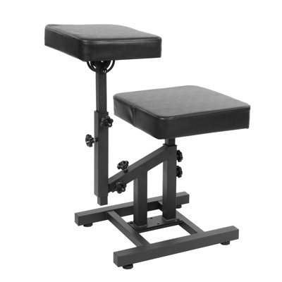 Adjustable Salon Hair Chair Black PU 180° Reclining Barber Chair Multi-purpose Beauty Client Chair for Salon Nail Shop Home Facial Hair