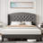 Gytle Wingback Bed-960364359-960364357