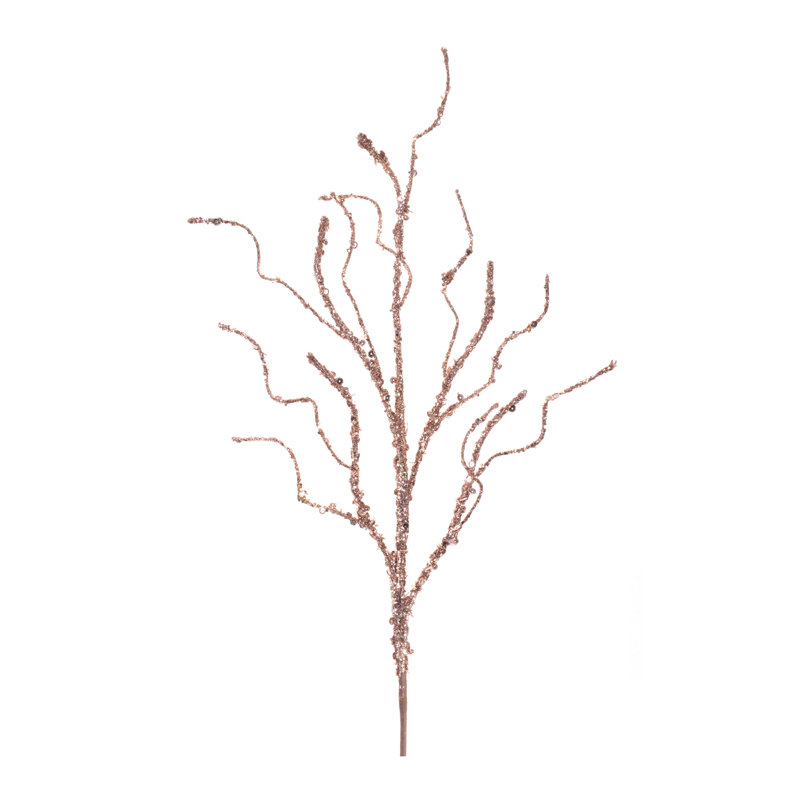 Branche de brindille scintillante (ensemble de 4)