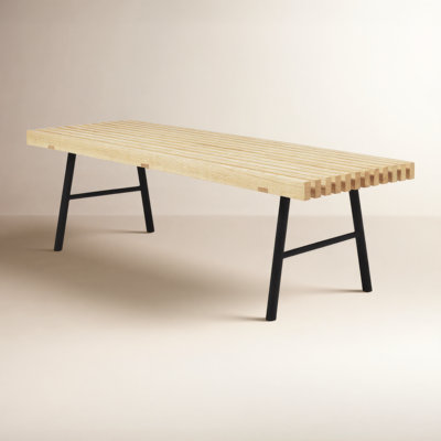 Modern Transit 48" Entryway Bench