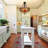 5-light Dimmable Vintage Tiffany Stained Glass Chandelier