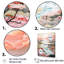 Kawaii Lakes Rivers, Pastel Dreams Landscape, impression sur toile-420209539-420209544
