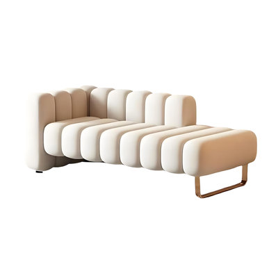 Chaise longue rembourrée Latocha