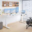 110/130/150 Cm W T-Shaped Standing Desk-1891942818-1891942847-1891942843