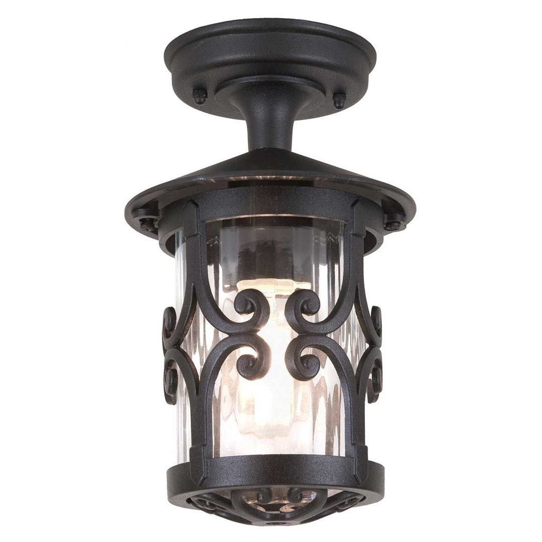 Flor Matte Black 26cm H Ribbed Glass Accent