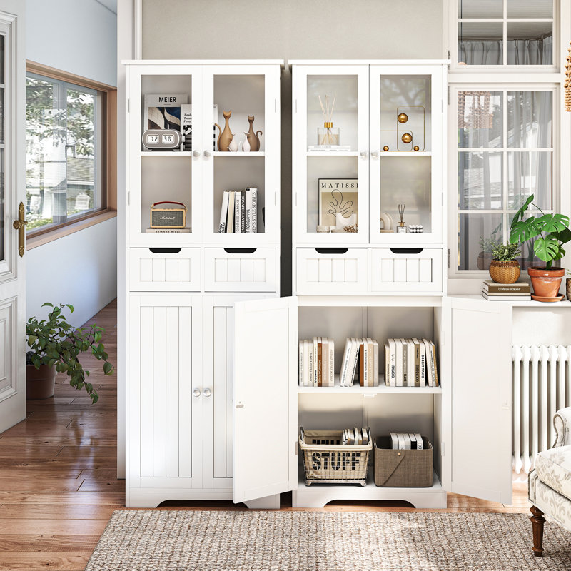 Armoire de salle de bain, Blanc