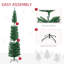 7.38' H Lighted Artificial Spruce Christmas Tree