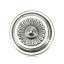 LAKEWOOD KNOB BURNISH SILVER FINISH